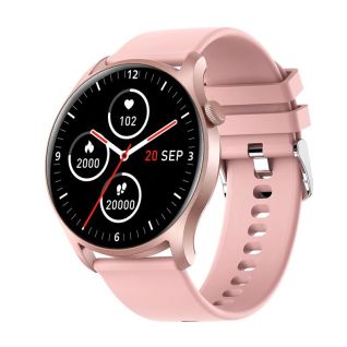 3GUYS SMARTWATCH - γυναικείο smartwatch με ροζ λουράκι σιλικόνης 3GW8803