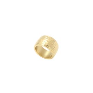 PUPPIS ΔΑΧΤΥΛΙΔΙ ΧΡΥΣΟ - γυναικείο δαχτυλίδι από επιχρυσωμένο ατσάλι 58mm PUR82568G 