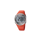 CALYPSO COLOR RUN - ψηφιακό ρολόϊ με πορτοκαλί καουτσούκ λουράκι K5786/2