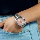 FESTINA BOYFRIEND ΡΟΖ - γυναικείο ρολόι με ατσάλινο μπρασελέ F20622/2